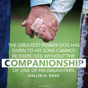 ... all of us at LDS.net, we wish you a very happy birthday, Elder Oaks