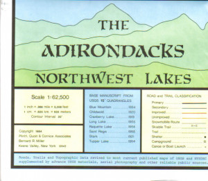 the adirondacks northwest lakes $ 5 95 adirondacks adk hiking ...