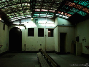 The original scaffold was returned to Old Melbourne Gaol in the 1970s ...