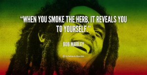 Bob Marley Quotes About Herb