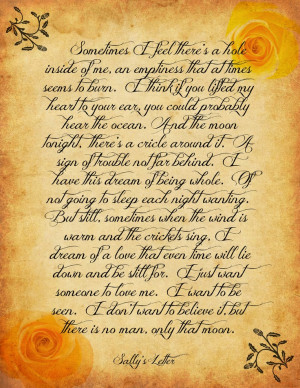 Practical Magic Quotes Practical magic sally's letter