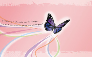 Butterfly wallpaper by CaroQueen200
