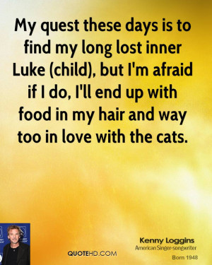 My quest these days is to find my long lost inner Luke (child), but I ...