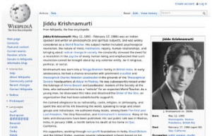 http://en.wikipedia.org/wiki/Jiddu_Krishnamurti
