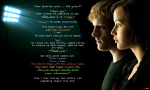 Katniss Peeta message image