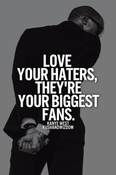 Hater Quotes