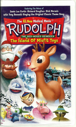 Rudolph & The Island Of Misfit Toys - VHS Animated Christmas