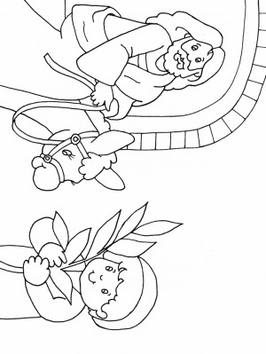 palm sunday preschool | Palm Sunday Coloring Page | Easter | Bible ...