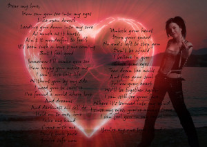 Evanescence Love Letter - Valentine's Day Card by KunoichiWolf