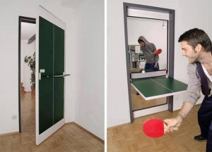 Wow, Great idea, ping pong table!