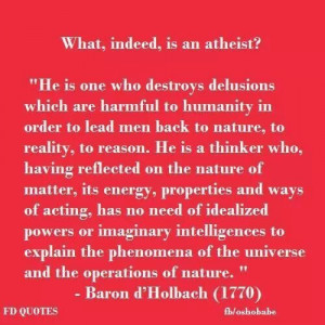 Baron d'Holbach - BETTER THE HOLY HERETIC THAN THE MALIGNANT CHRISTIAN ...