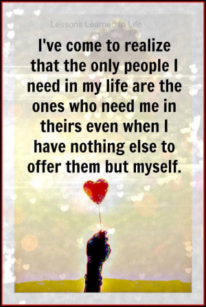 Just be yourself quote