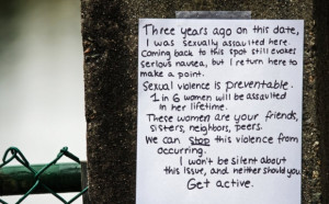 Posting her story inspired Safran to consider the statistics on sexual ...