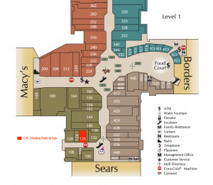 Chesterfield Mall MO Map