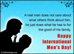 Happy Men’s Day 2014 Quotes, Sayings, Wishes, Greetings & ecards