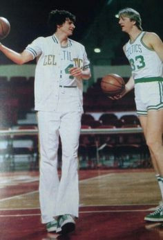 Pete Maravich and Larry Bird More