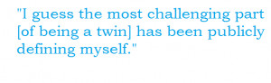 Teenage Fraternal Twin Girls Discuss the Twin Bond