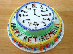 Retirement Party Ideas for travelers | http://www.cindascreativecakes ...