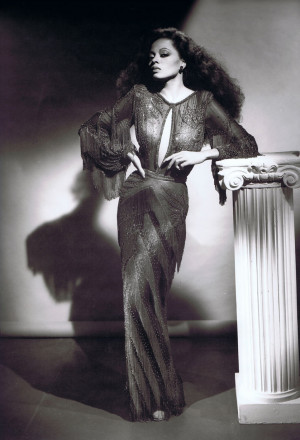 Diana Ross by George Hurrell, 1985