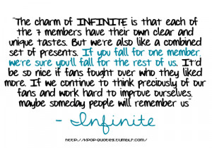Kpop Quotes Infinite Tagged with: #infinite