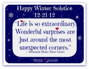 Happy winter solstice 2012 Quote via www.Facebook.com/MysticSounds