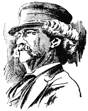 Woodcut illustration based on photograph