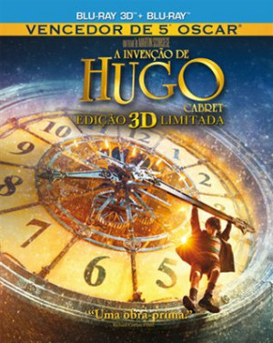 ... está disponível o DVD/Blu-ray do filme A Invenção de Hugo Cabret