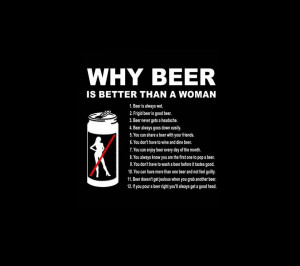 Beer,black,can,cool,funny,humor,widescreen,woman,wallpaper,