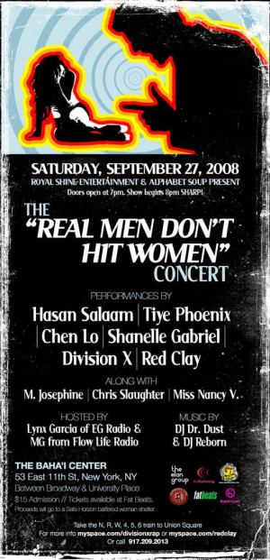 Real Men Don’t Hit Women Concert