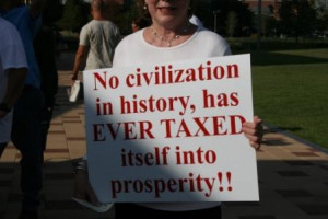 Runaway government spending, not declining tax revenues, is the reason ...