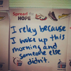Wall of Hope inspiration #USTRelay