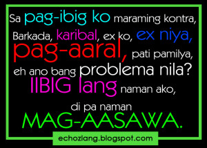 Tagalog Quotes Para Sa Mga Ex Boyfriend ~ Quotes About Love Tagalog ...