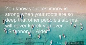 Quotes About Testimony Pictures