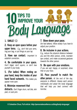 Manifesto] 10 Tips To Improve Your Body Language