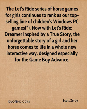 The Let's Ride series of horse games for girls continues to rank as ...