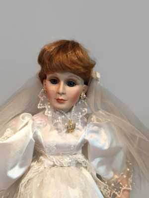 English Bride Doll, Moments Treasured, Love Honor And Cherish, Tiffany ...