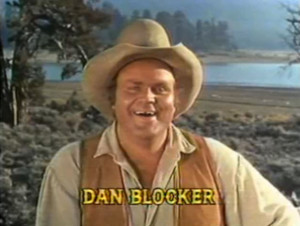 Archivo:Dan Blocker in Bonanza opening credits episode Bitter Water ...