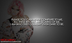 Nicki Minaj Quotes Marilyn Monroe #quotethattalk #quote that