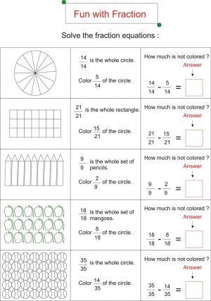 fun fraction worksheets source http quotes pictures feedio net 5th ...