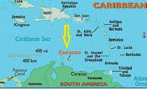 Caribbean Island Countries Map