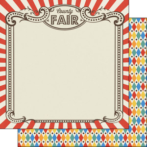 ... Fun at the Fair Collection - 12 x 12 Double Sided Paper - County Fair