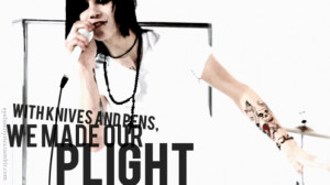 knives and pens #bvb army #bvb #black veil brides