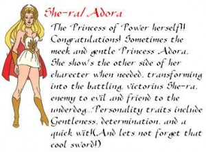Might have to be She-ra for Halloween...I'm just sayin' :)