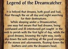 Legend of the Dream Catcher. More