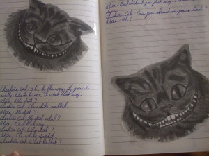 Some quotes from the Cheshire cat by Brittje-Zonne-Pitje