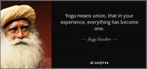 yoga means union