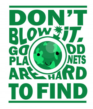 ... watch on emissions, celebrating World earth day, Environment day etc