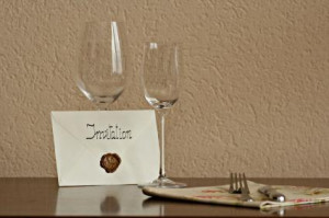 Dinner Party Invitations on Dinner Invitation Wording