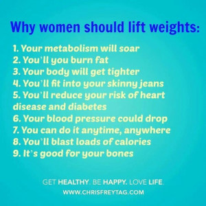 Why women should lift weights