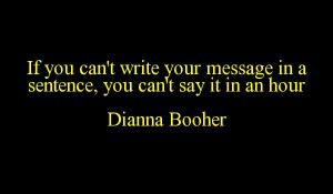 Public Speaking Quote - Dianna Booher